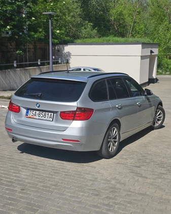 BMW Seria 3 cena 59999 przebieg: 183600, rok produkcji 2015 z Warszawa małe 37